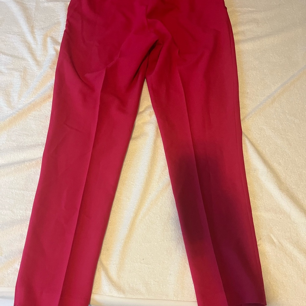 ASOS Red Ankle Pants